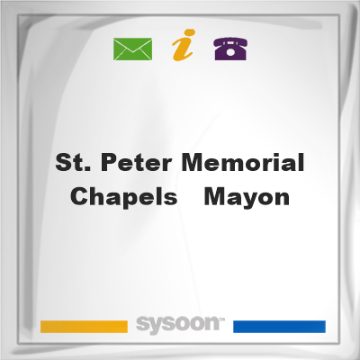 St. Peter Memorial Chapels - Mayon